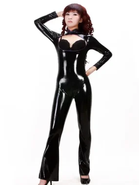 Latex Bare Chest of Wonders Catsuit