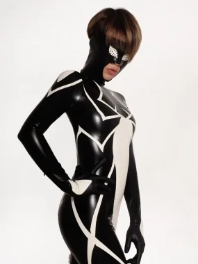 Latex Bug-Bug Female Costume Catsuit