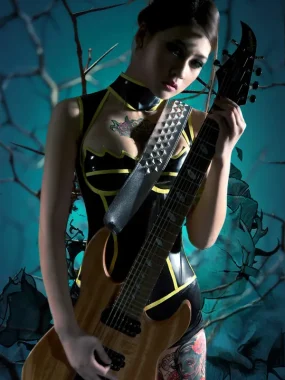 Latex Fangora Overbust Corset