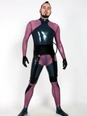 Latex Mens Chebar Futuristic Catsuit