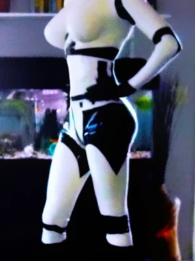 Latex Mens Female Startrooper Suit Catsuit