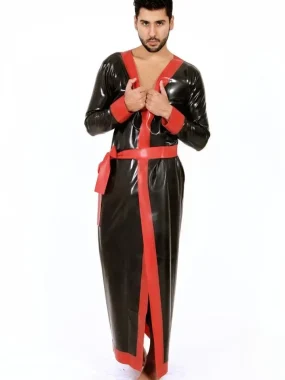 Latex Mens Night Robe