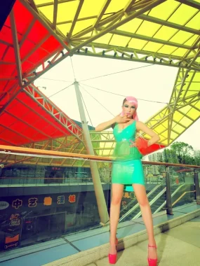 Latex The Selfie Dress